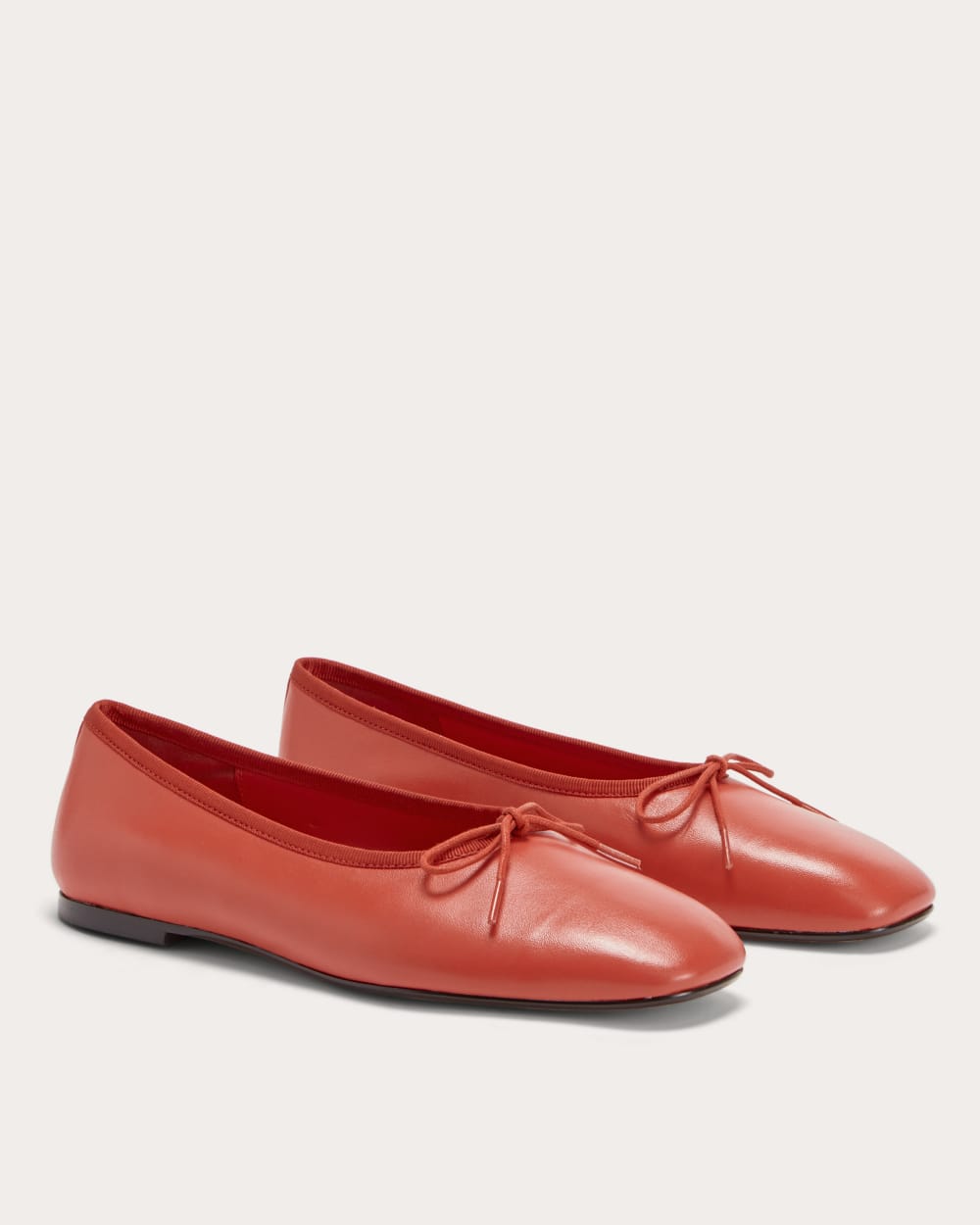 The Day Ballet Flat | Poppy Red - Image 3