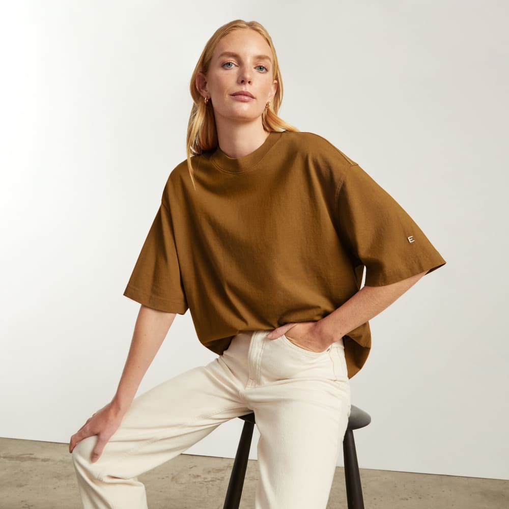 The Premium Weight Relaxed Tee | Tawny Brown - Image 6