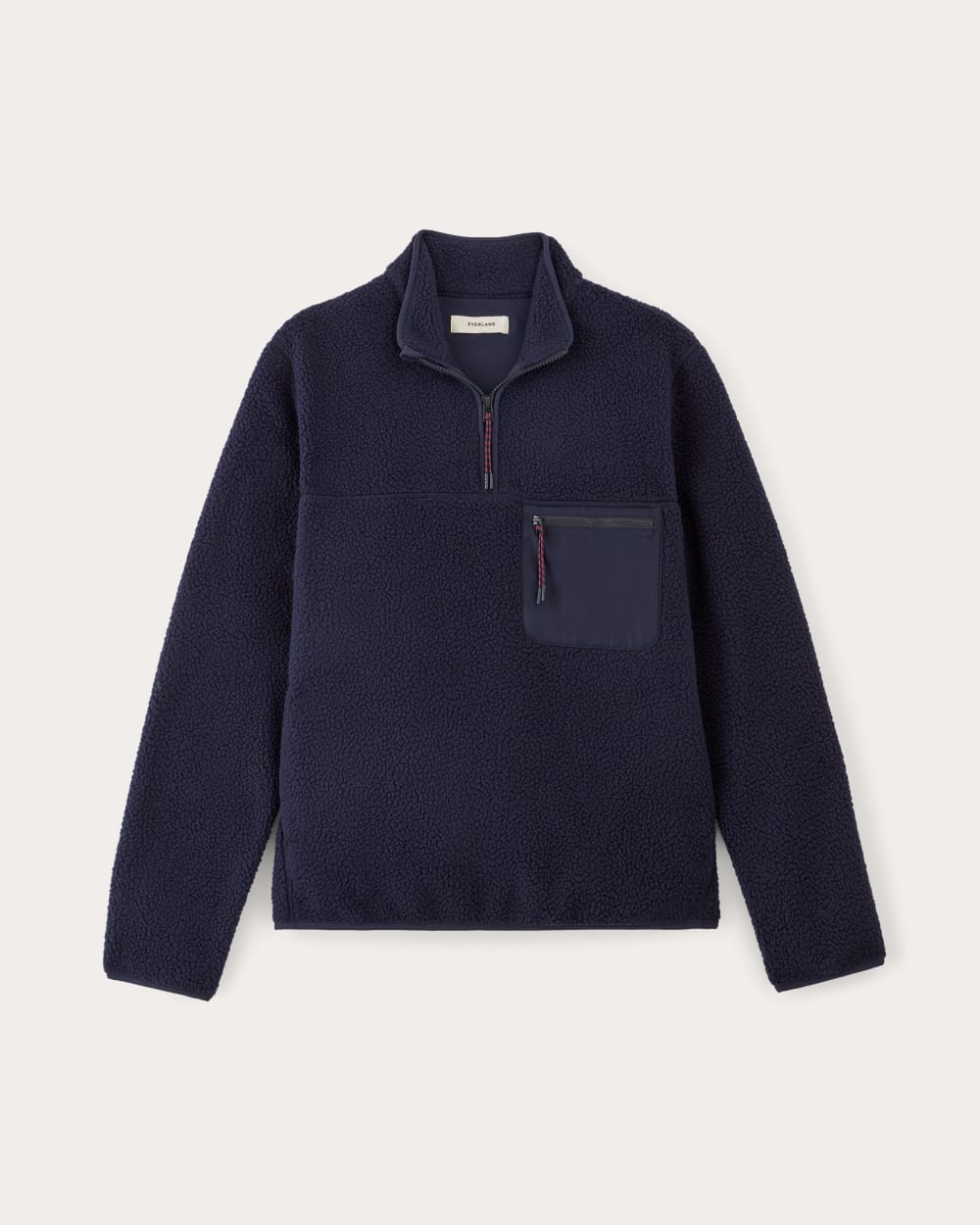 The Teddy Quarter-Zip Fleece | Navy - Image 2