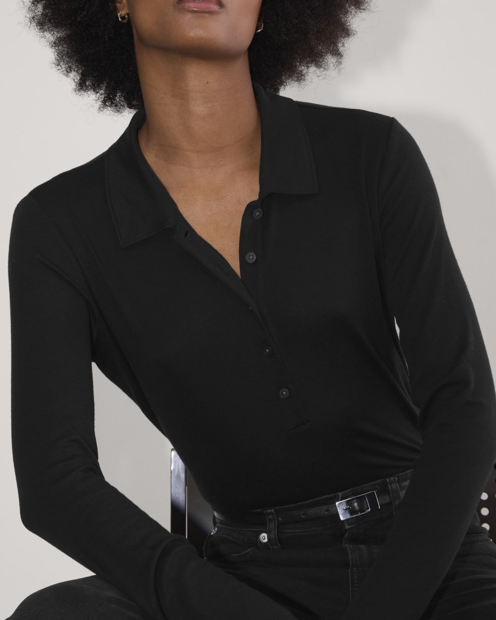 The Henley in Butterluxe | Black - Image 3