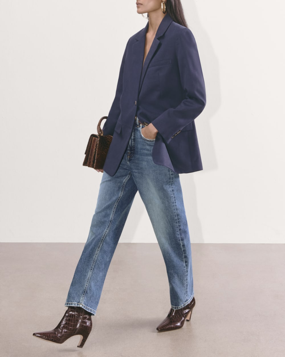 The Way-High® Jean | Mid Indigo | 27.5 Inseam - Image 3