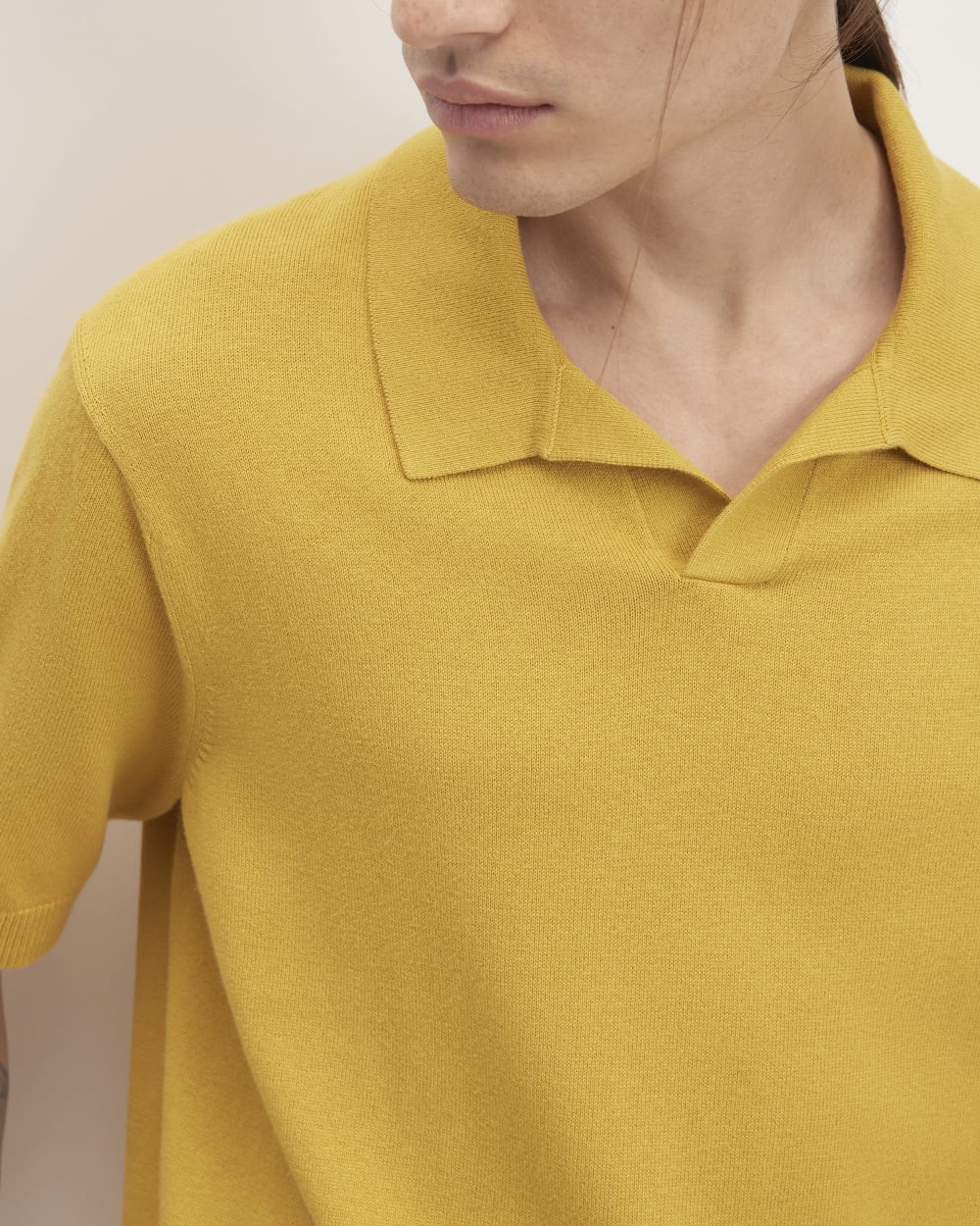 The No-Sweat Polo | Honey - Image 4