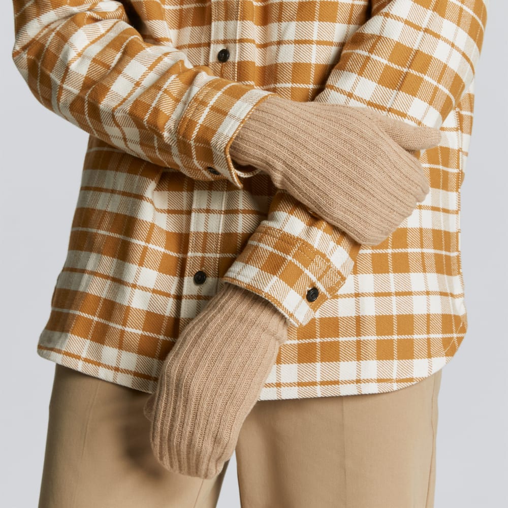 The Cashmere Mittens | Light Camel - Image 6