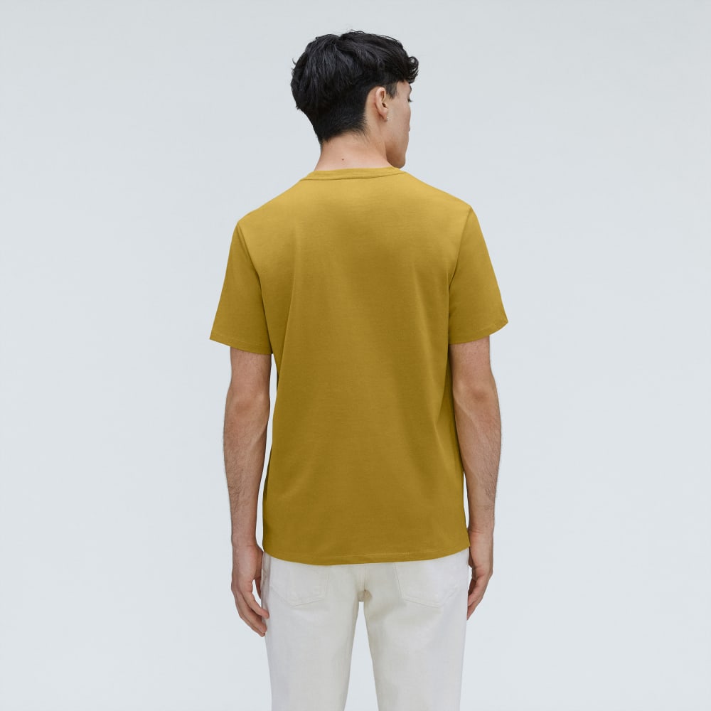 The Organic Cotton Pocket Tee | Golden Palm - Image 3
