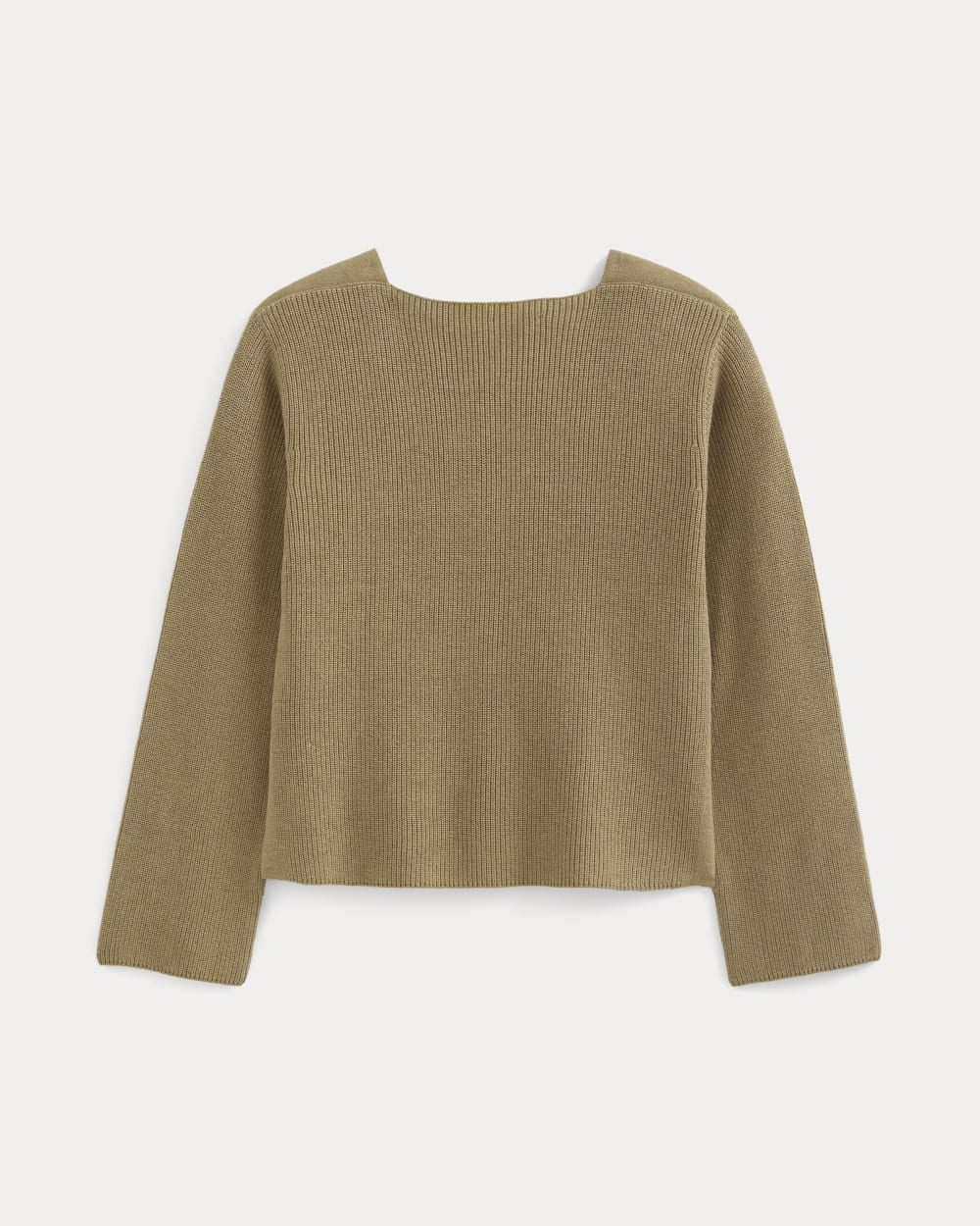 The Boatneck Top in Everyday Cotton | Dark Heathered Camel - Image 2