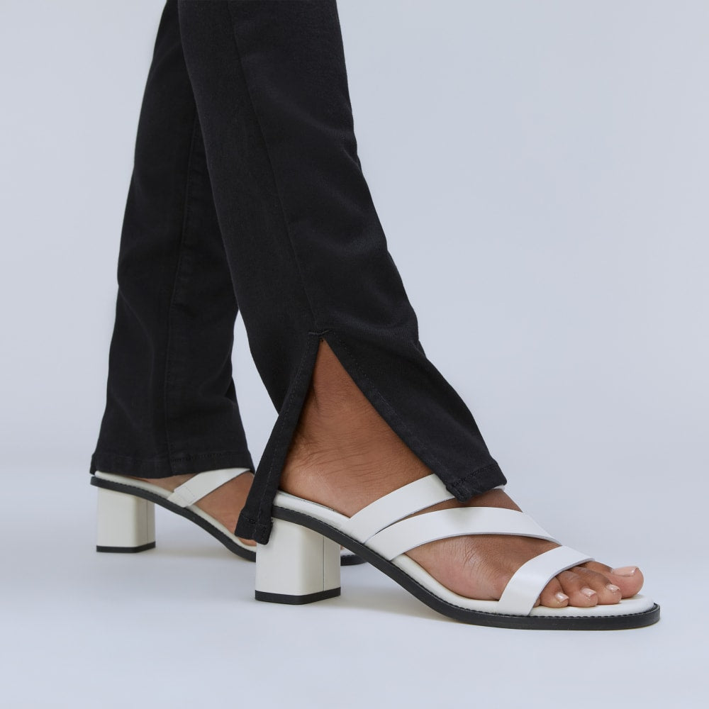 The Way-High® Skinny Split Hem Jean | Black - Image 4