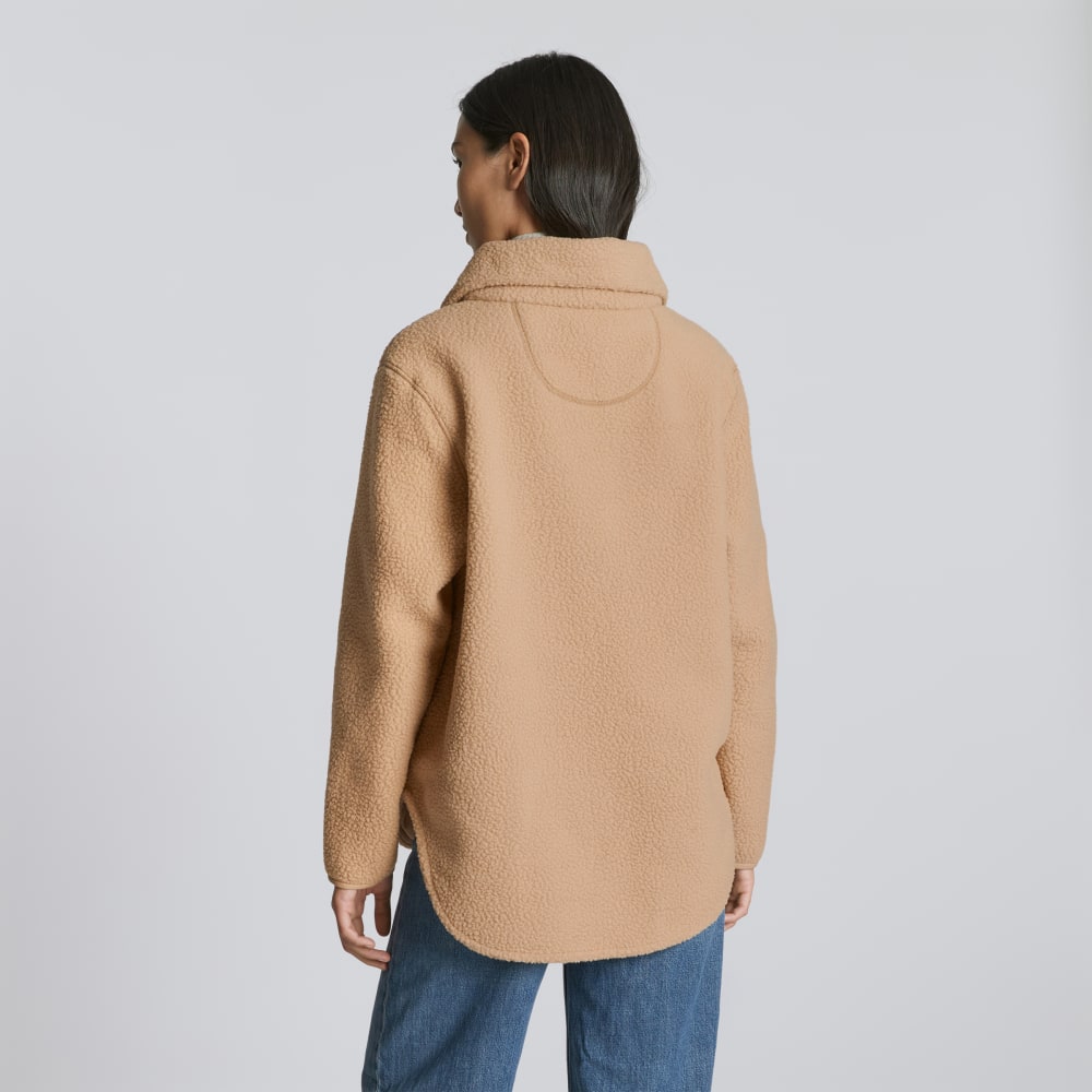 The ReNew Fleece Half-Zip | Tan - Image 6