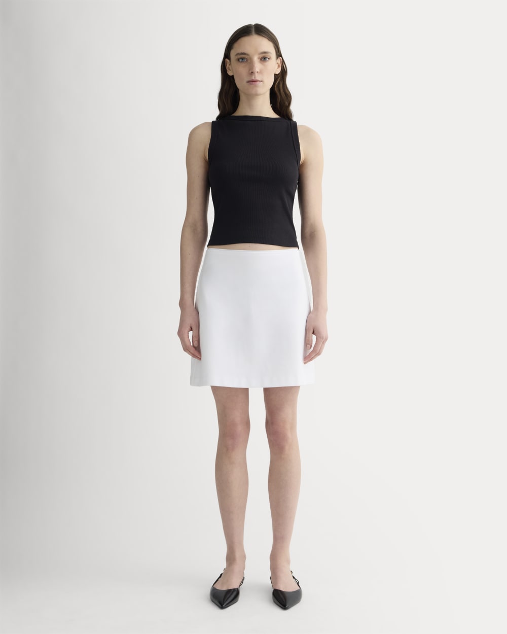 The Dream Mini Skirt | White