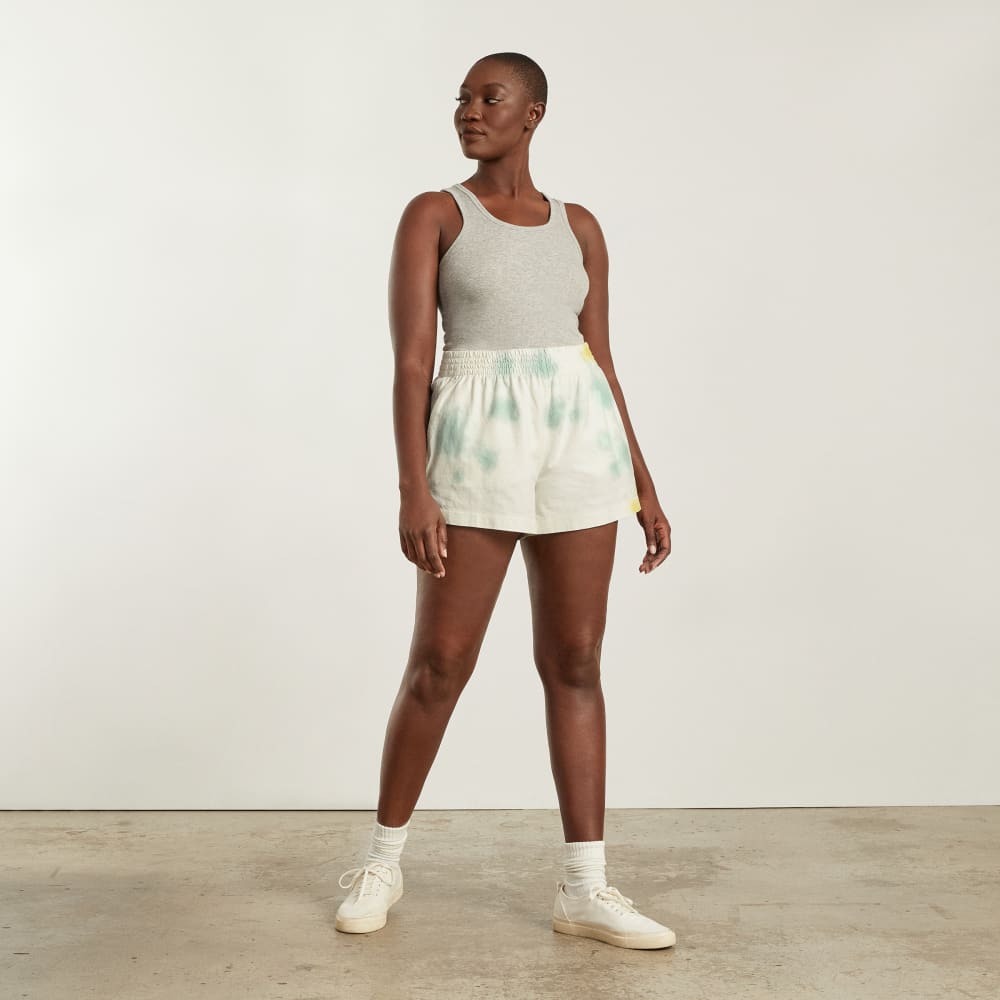 The Retro Jersey Short | Seafoam Tie Dye - Image 4