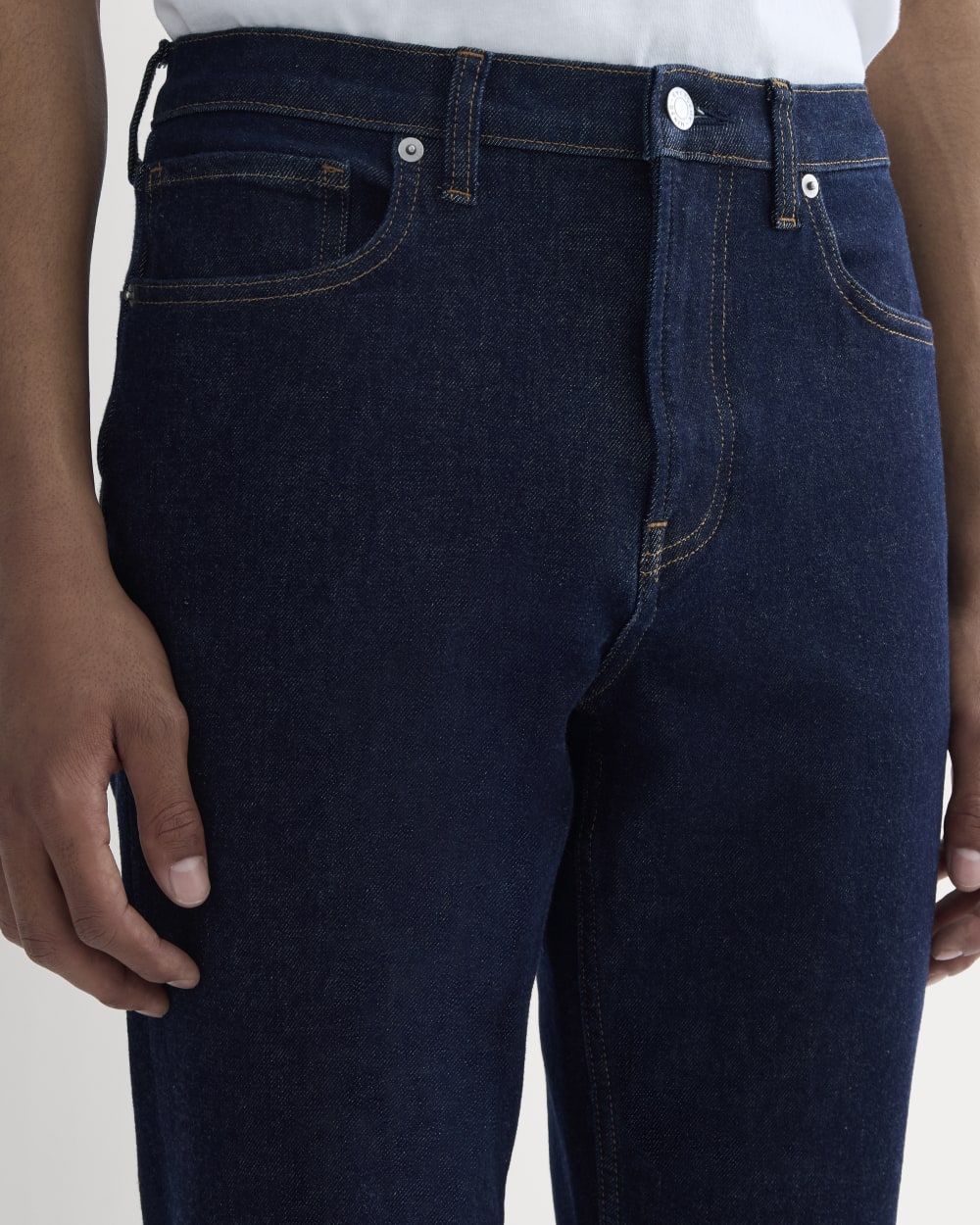 The Relaxed 4-Way Stretch Organic Jean | Uniform | Dark Indigo - Image 4