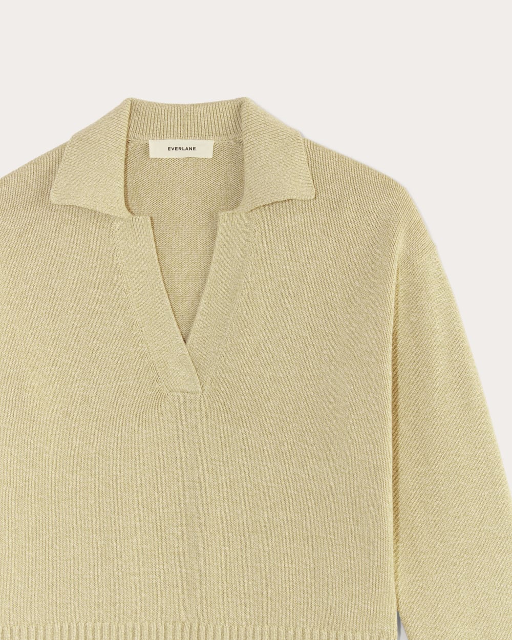 The Boxy Polo in Everyday Cotton | Mojave Desert / Natural - Image 6