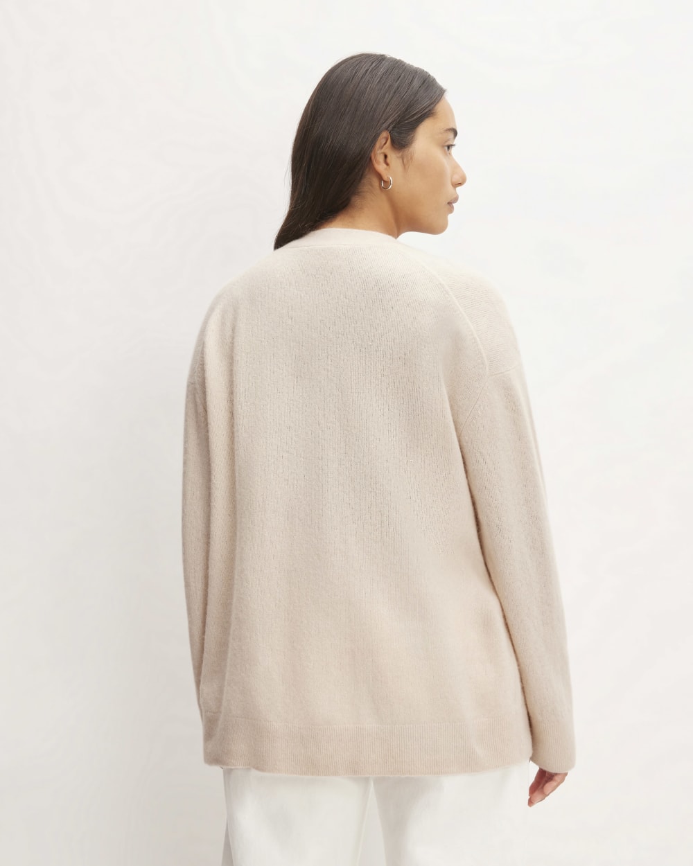 The Cozy-Stretch Relaxed Cardigan | Whisper Pink - Image 6