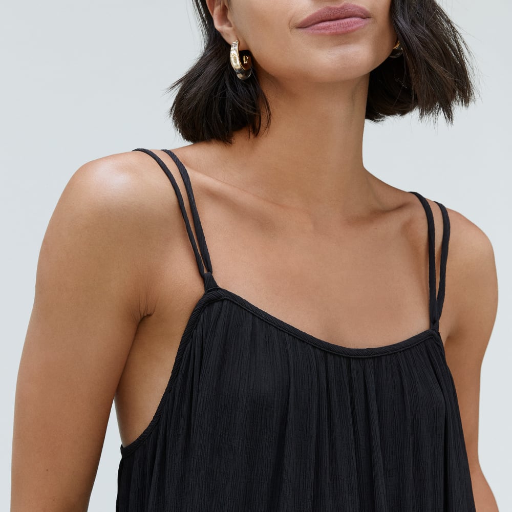 The Naia? Ripple Tiered Maxi Dress | Black - Image 4