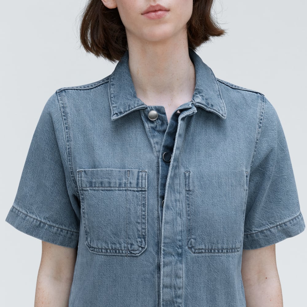 The Supersoft Jean Coverall | Shallow Water - Image 4