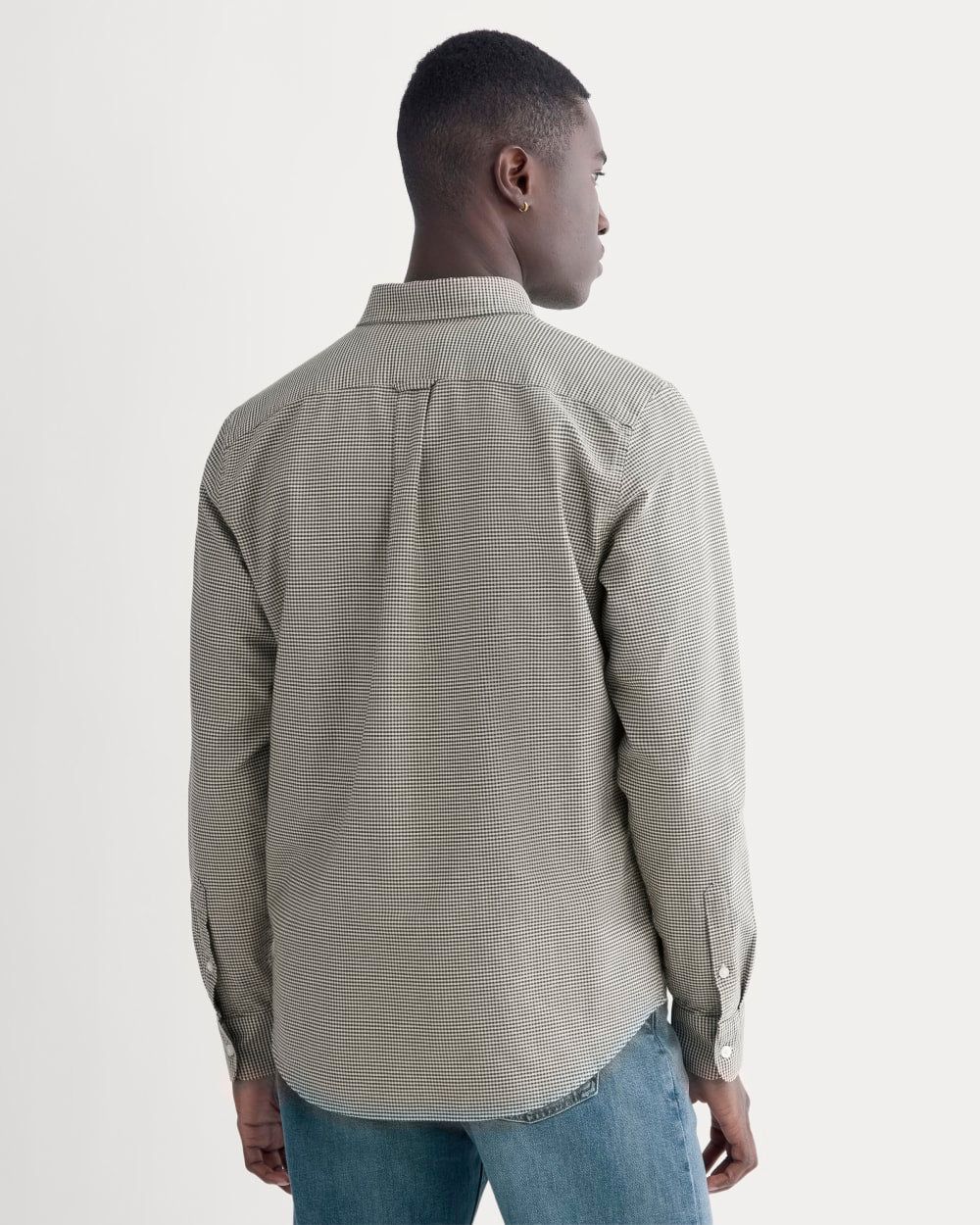 The Slim Oxford Shirt | Forest Night Gingham | Standard - Image 5