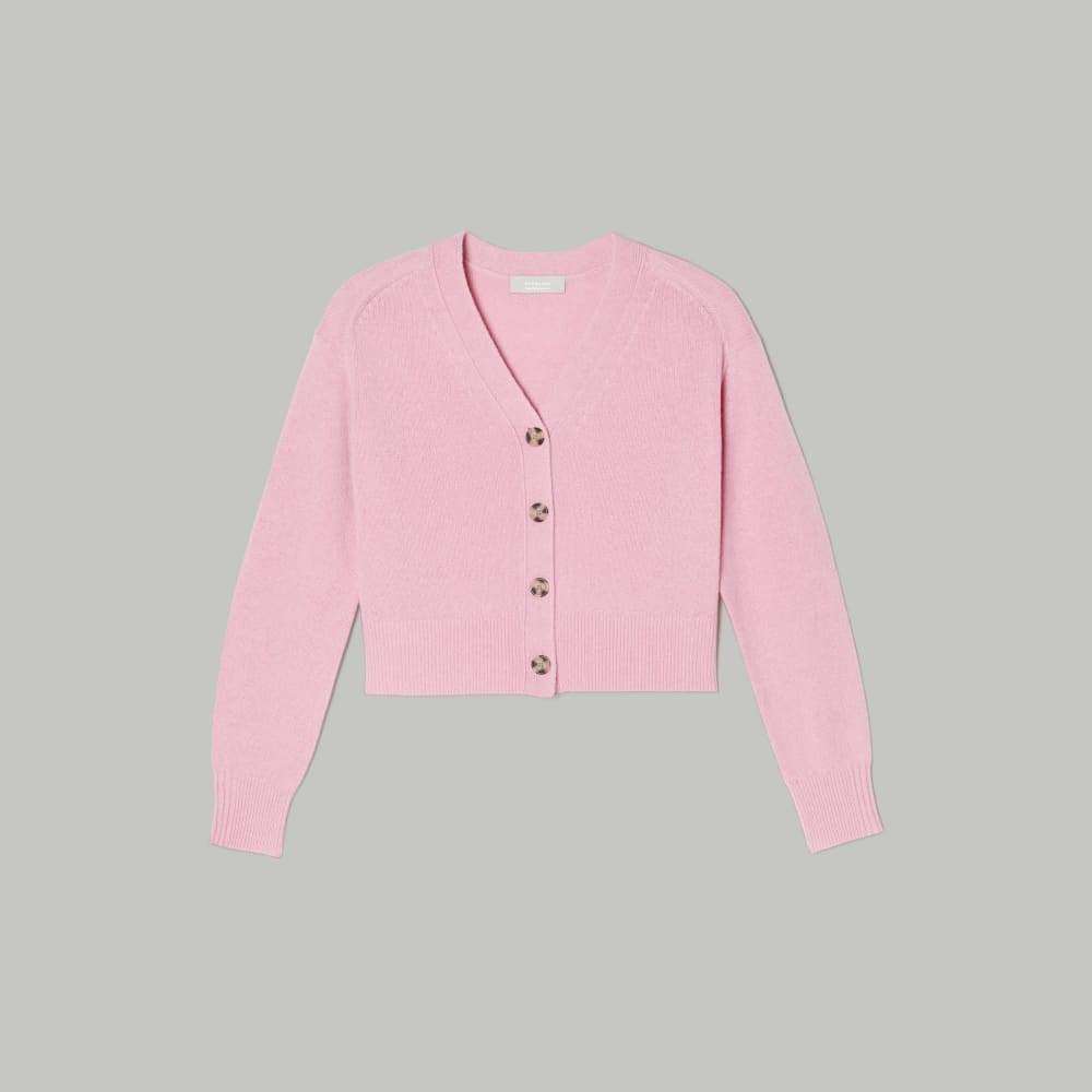 The Cashmere Cardigan | Bubblegum - Image 2