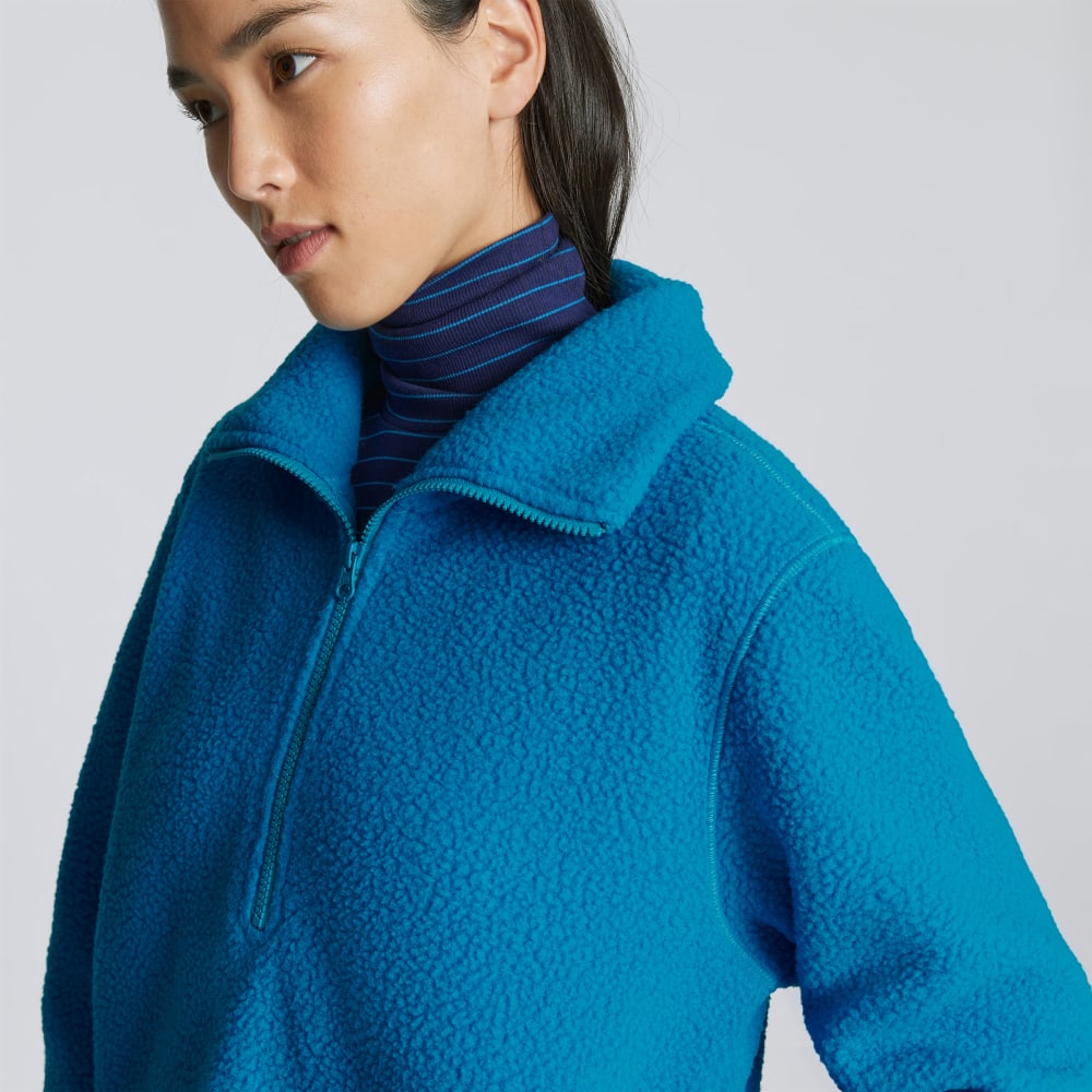 The ReNew Fleece Half-Zip | Horizon Blue - Image 4