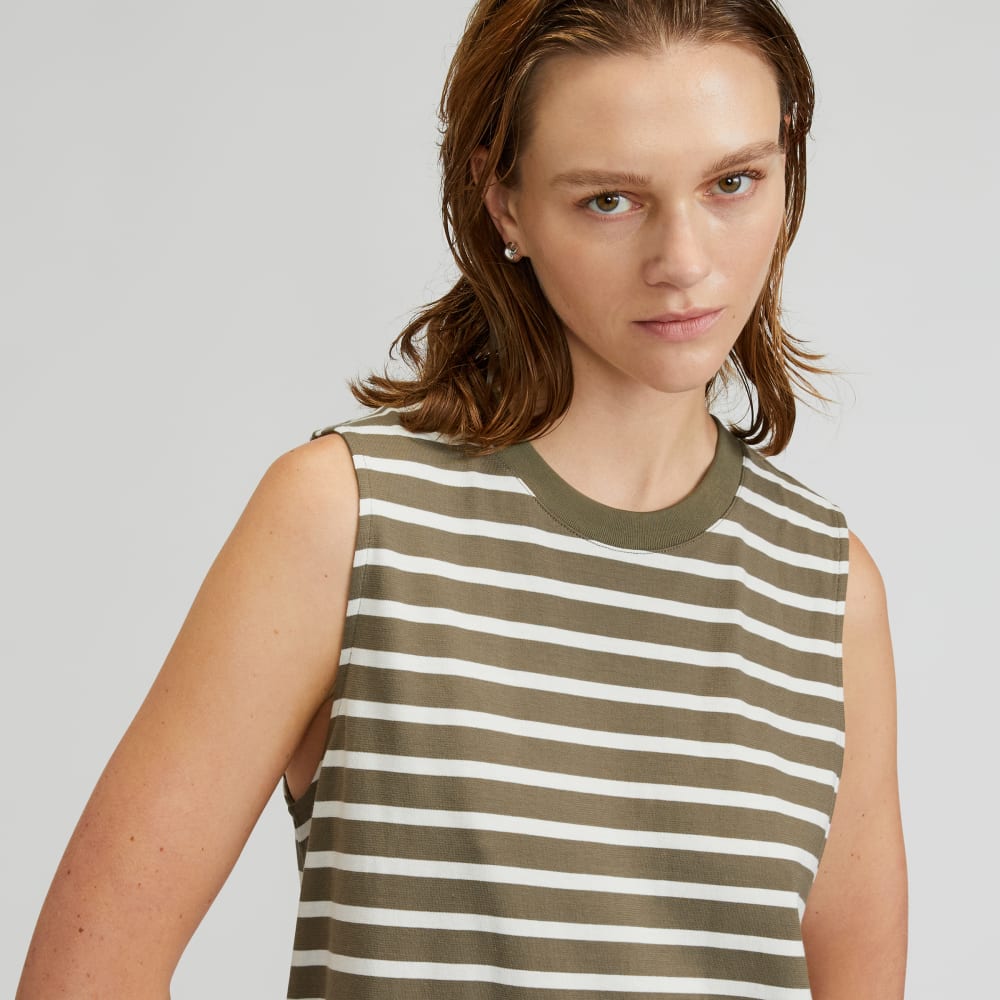 The Weekend Tank Dress | Kalamata / Canvas Tan - Image 4