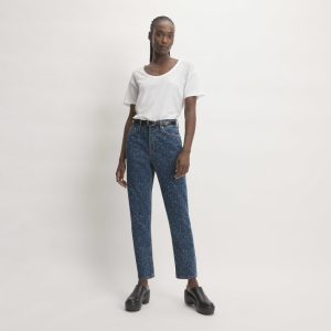 The '90s Cheeky® Jean | Dark Painterly Strokes | 28.5 Inseam