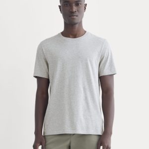 The Essential Organic Crew | Heathered Grey