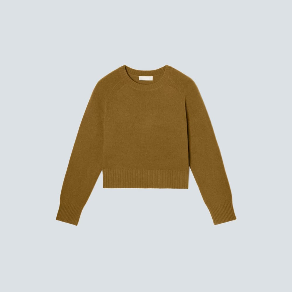 The Cashmere Boxy Crew | Tapenade - Image 5