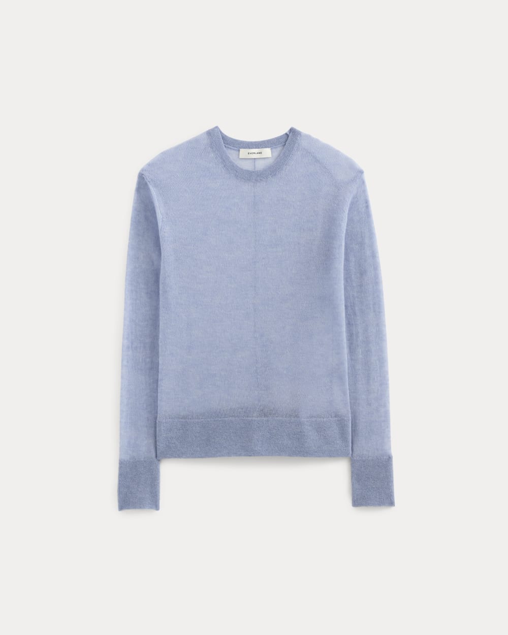 The Air Alpaca??Relaxed Crew Top | Soft Blue - Image 2