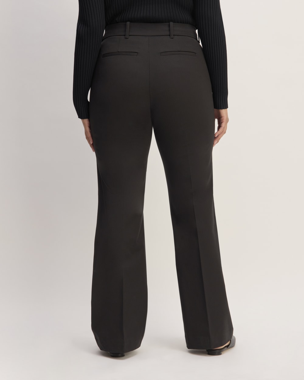 The Bi-Stretch Flare Pant | Black - Image 6