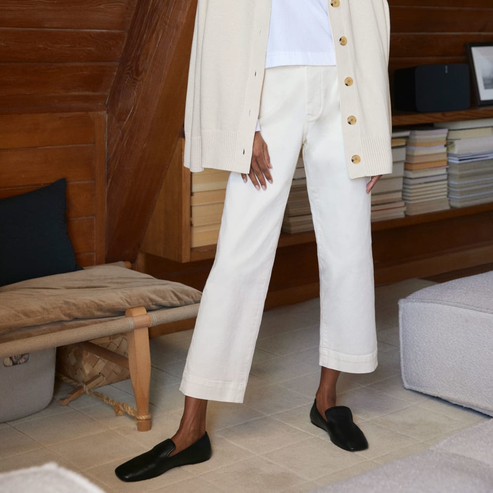 The Organic Straight-Leg Pant | Bone - Image 6