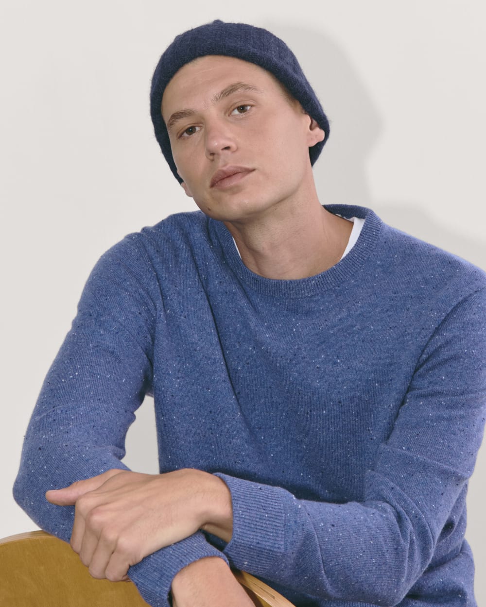 The Alpaca Beanie | Navy
