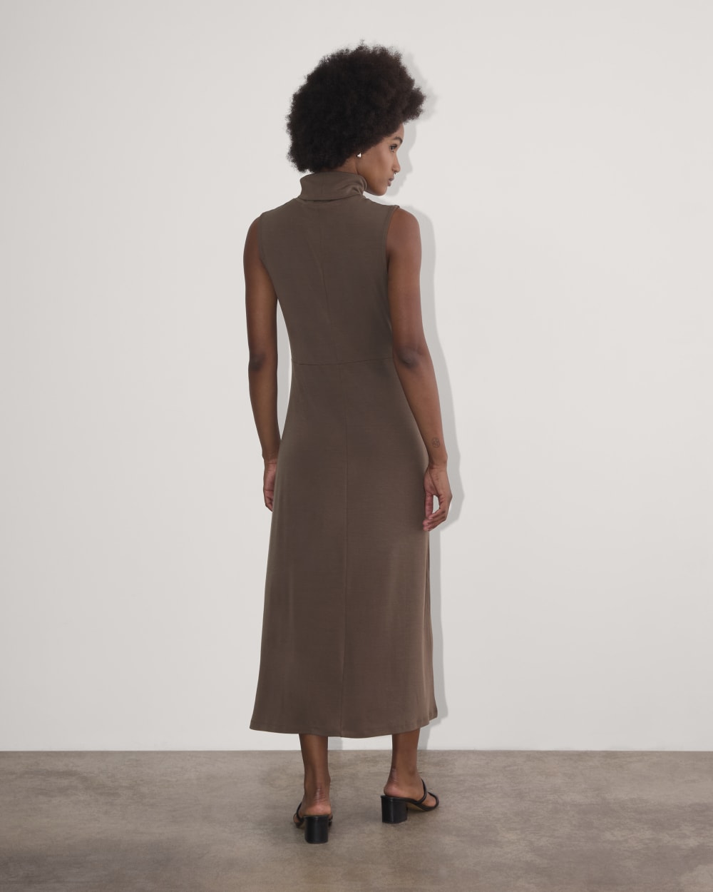 The Madison Dress in Butterknit | Espresso - Image 5