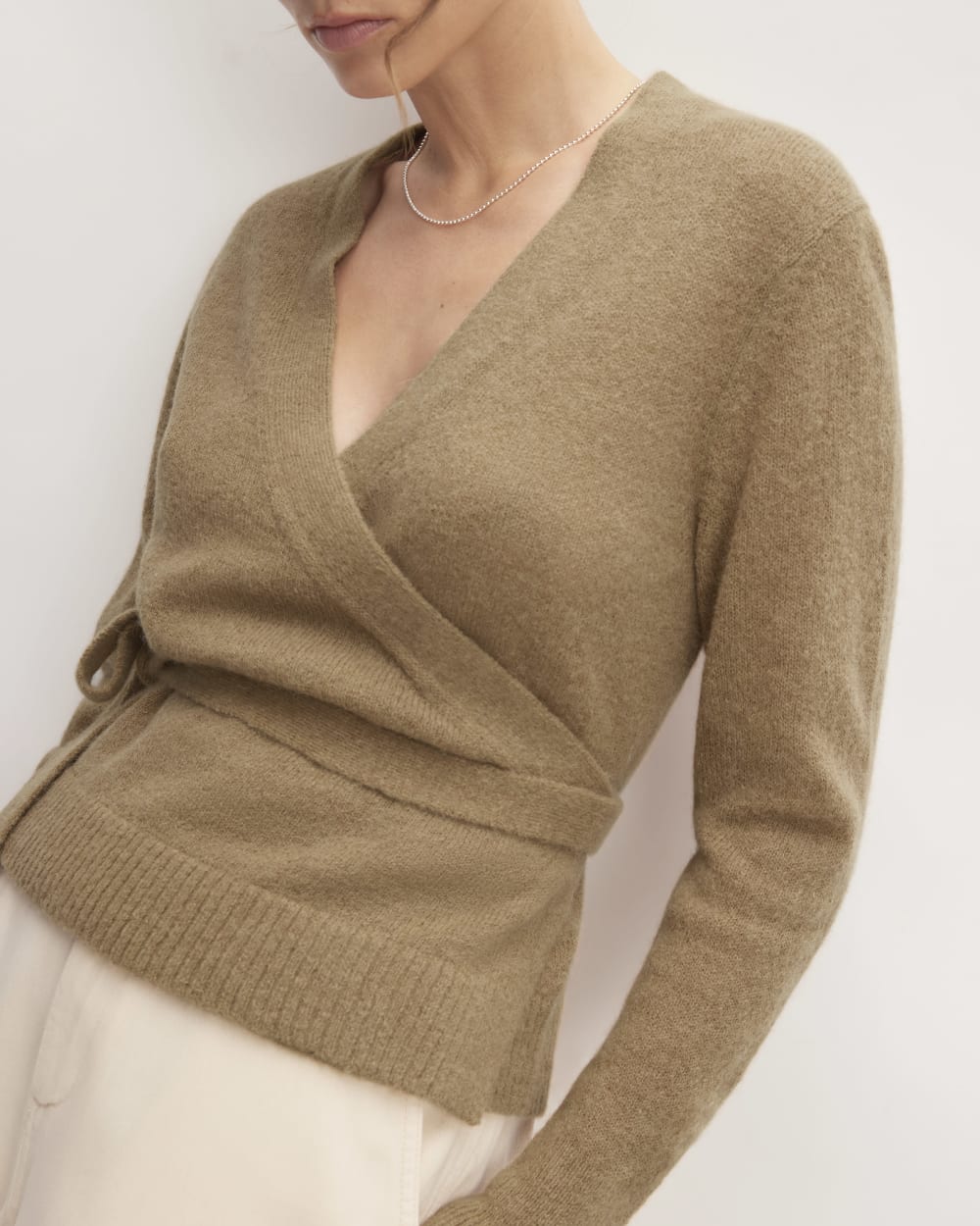 The Alpaca Wrap Sweater | Tiger's Eye - Image 5