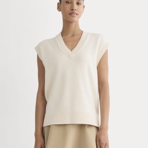 The Boxy Vest in Everyday Cotton | Canvas