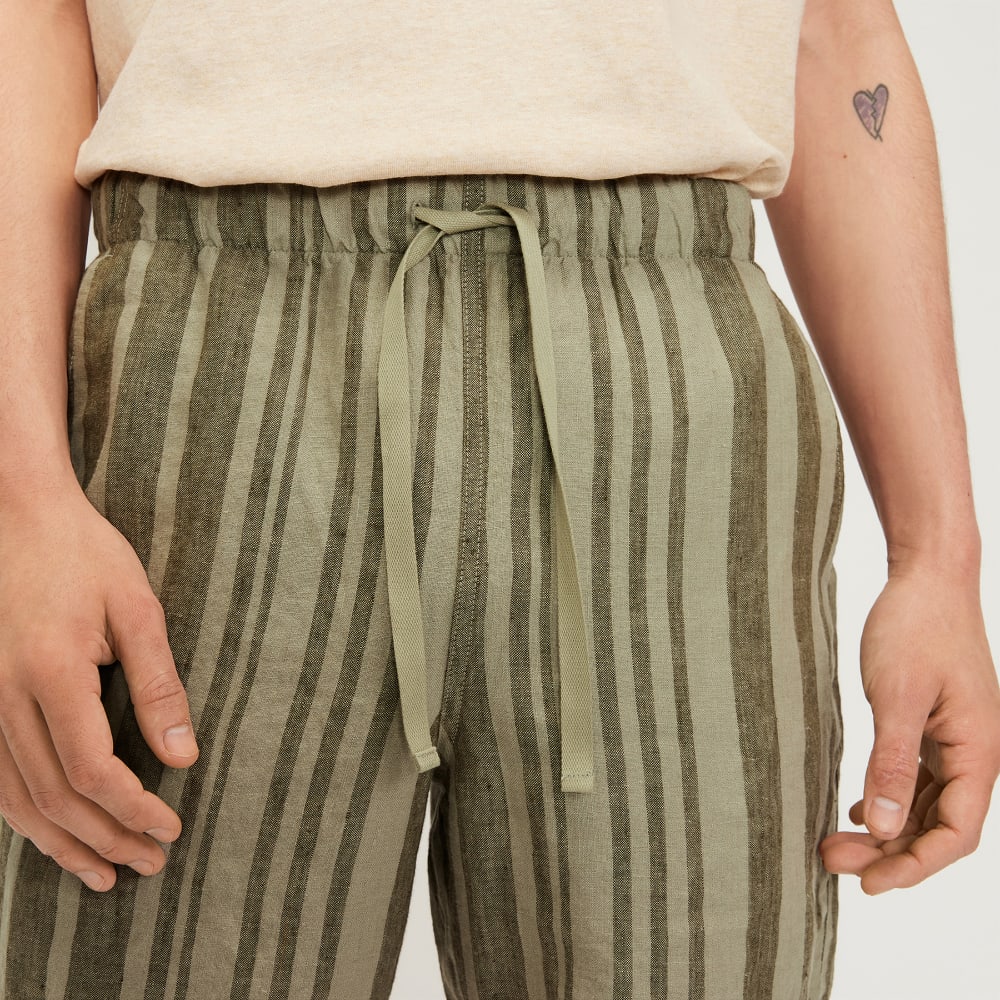 The Linen Easy Short | Seagrass / Kalamata - Image 4