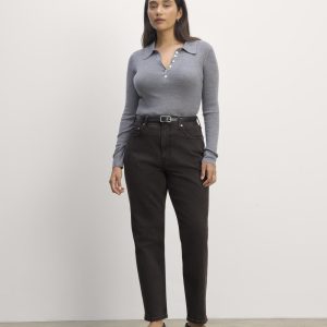 The Cheeky Hourglass Jean | Washed Black | 26.5 Inseam