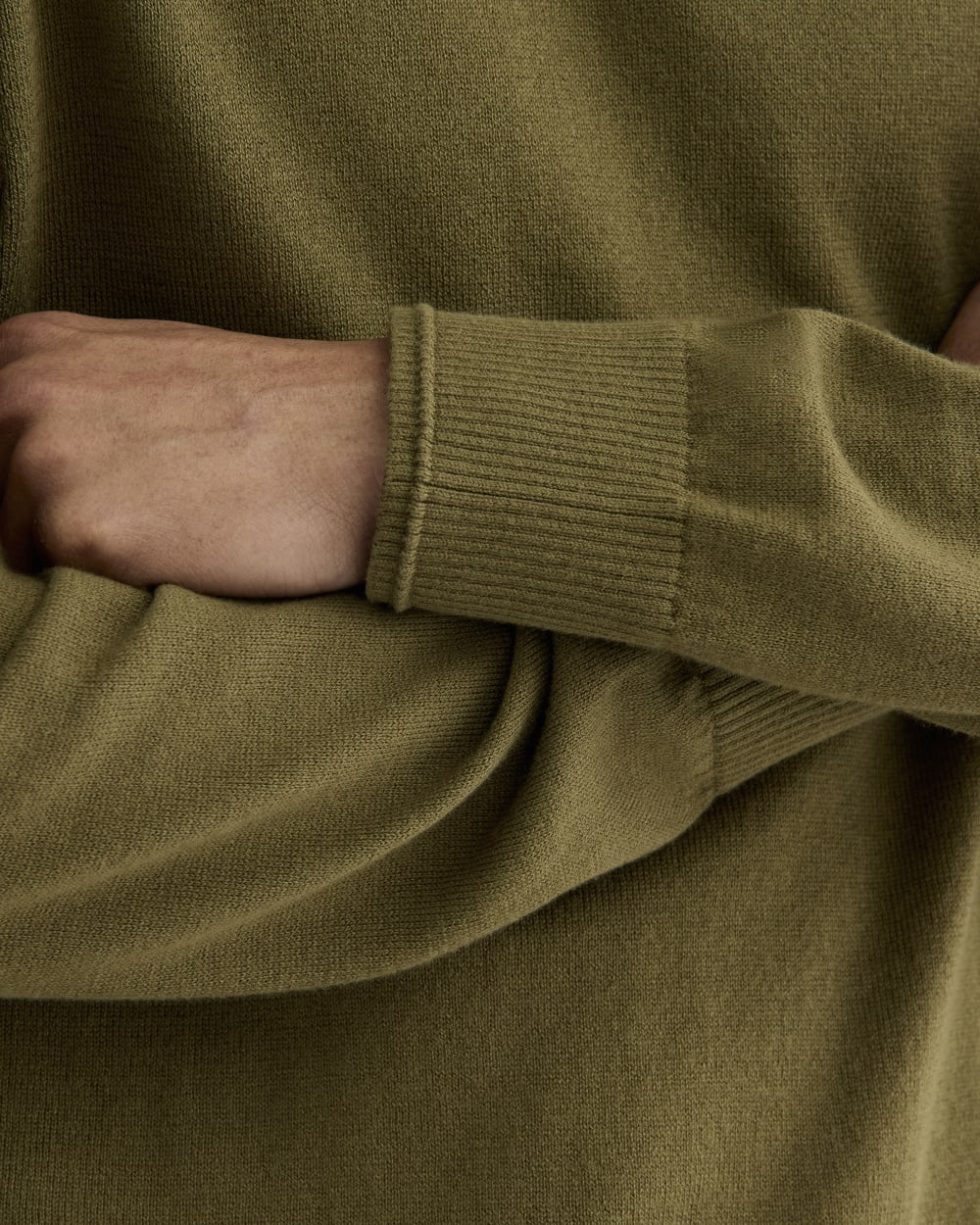 The No-Sweat Sweater | Uniform | Olive - Image 4