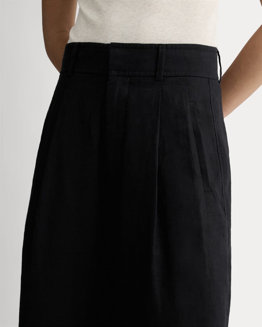 The Linen Way-High® Drape Pant | Black - Image 4