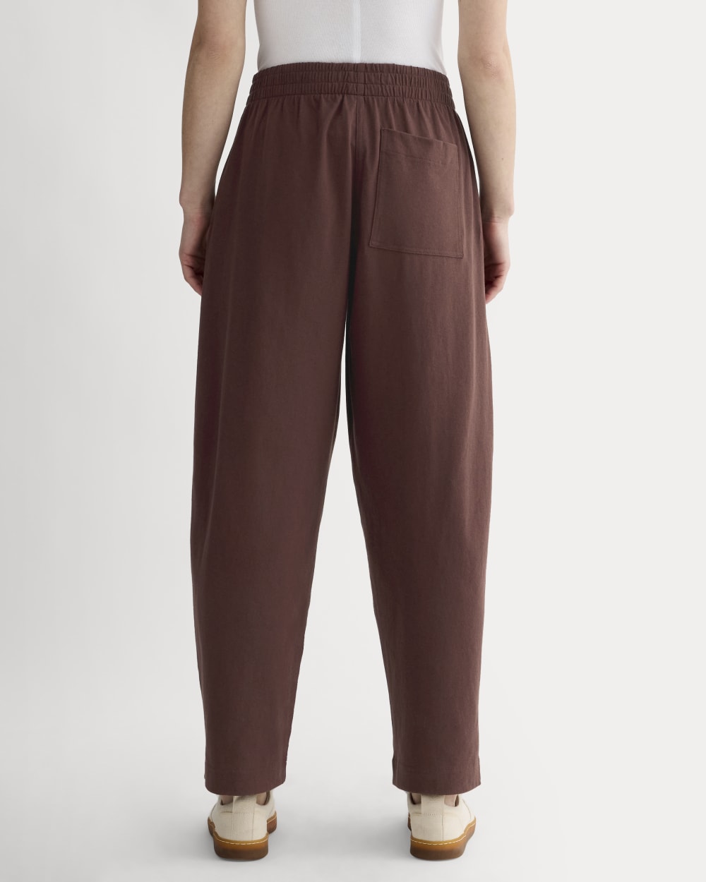 The Off-Duty Barrel Pant | Dark Mahogany - Image 5