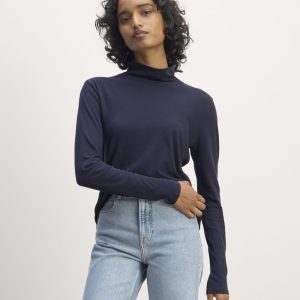 The Air Turtleneck | Navy