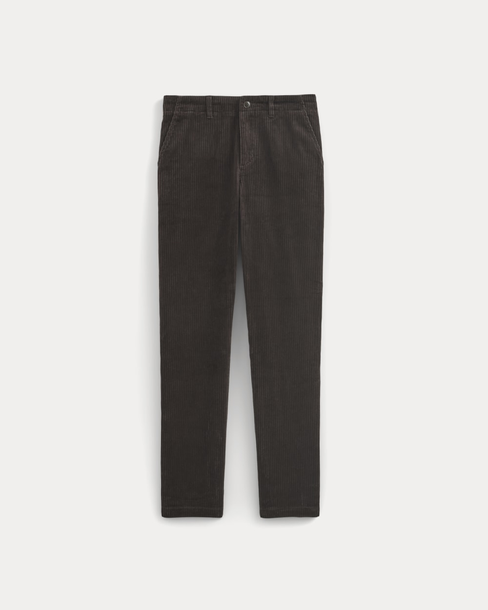 Wide Wale Corduroy Trouser | Dark Chocolate - Image 2