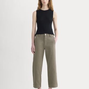 The Utility Straight-Leg Pant | Taupe | 26.5 Inseam