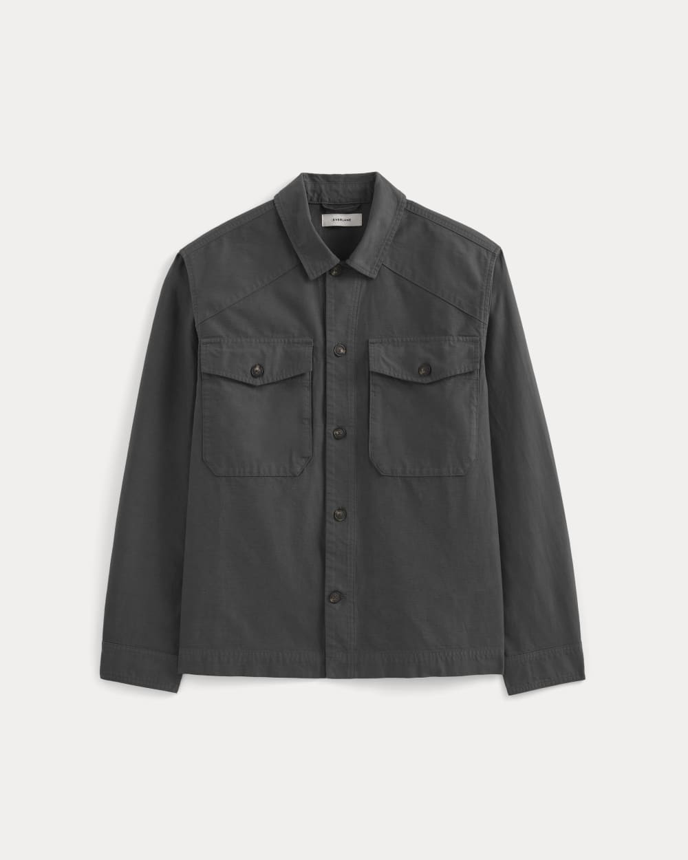 Utility Shirt Jacket | Washed Black