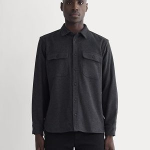The Heavyweight Overshirt | Uniform | Charcoal Heather