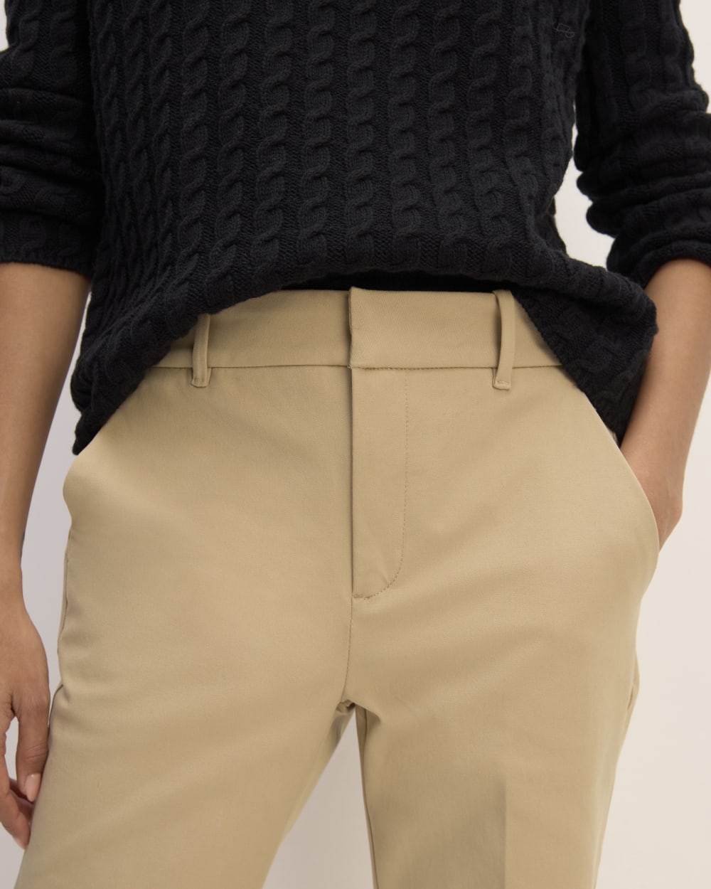 The Bi-Stretch Flare Pant | Cornstalk - Image 4