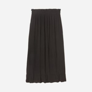 The Naia??Ripple Skirt | Black