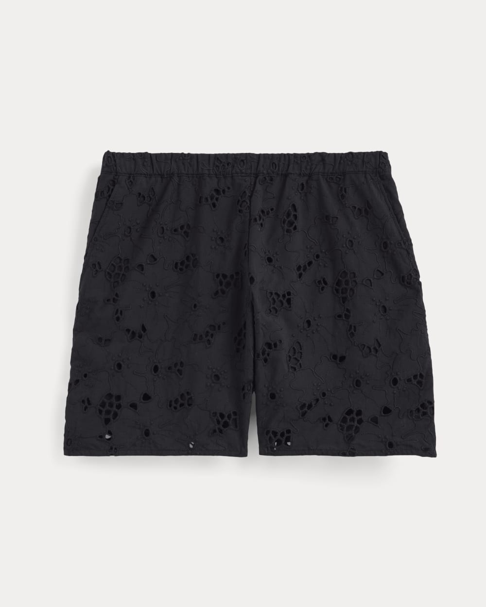 The Eyelet Pull-On Short | Black - Image 2