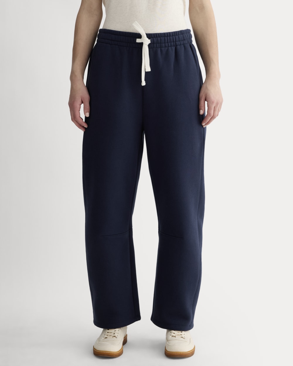 Luxe Fleece Barrel Sweatpant | Navy - Image 3