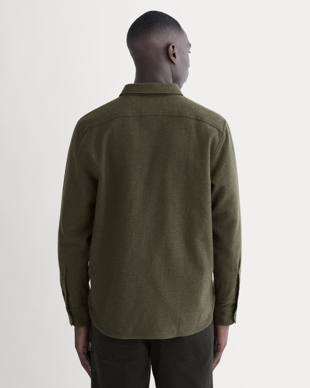 The Heavyweight Overshirt | Uniform | Heathered Green - Image 5