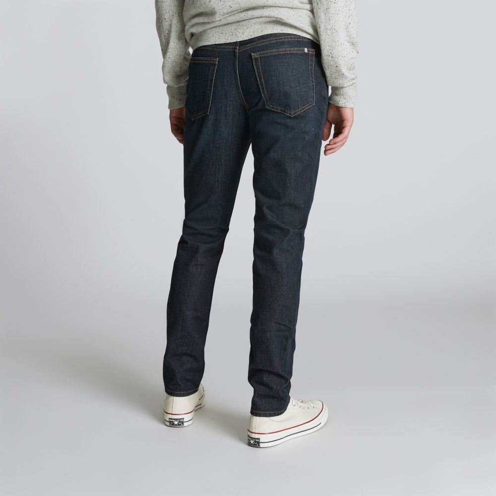 The Organic Cotton Slim-Fit Jean | Broken-In Blue Wash - Image 4