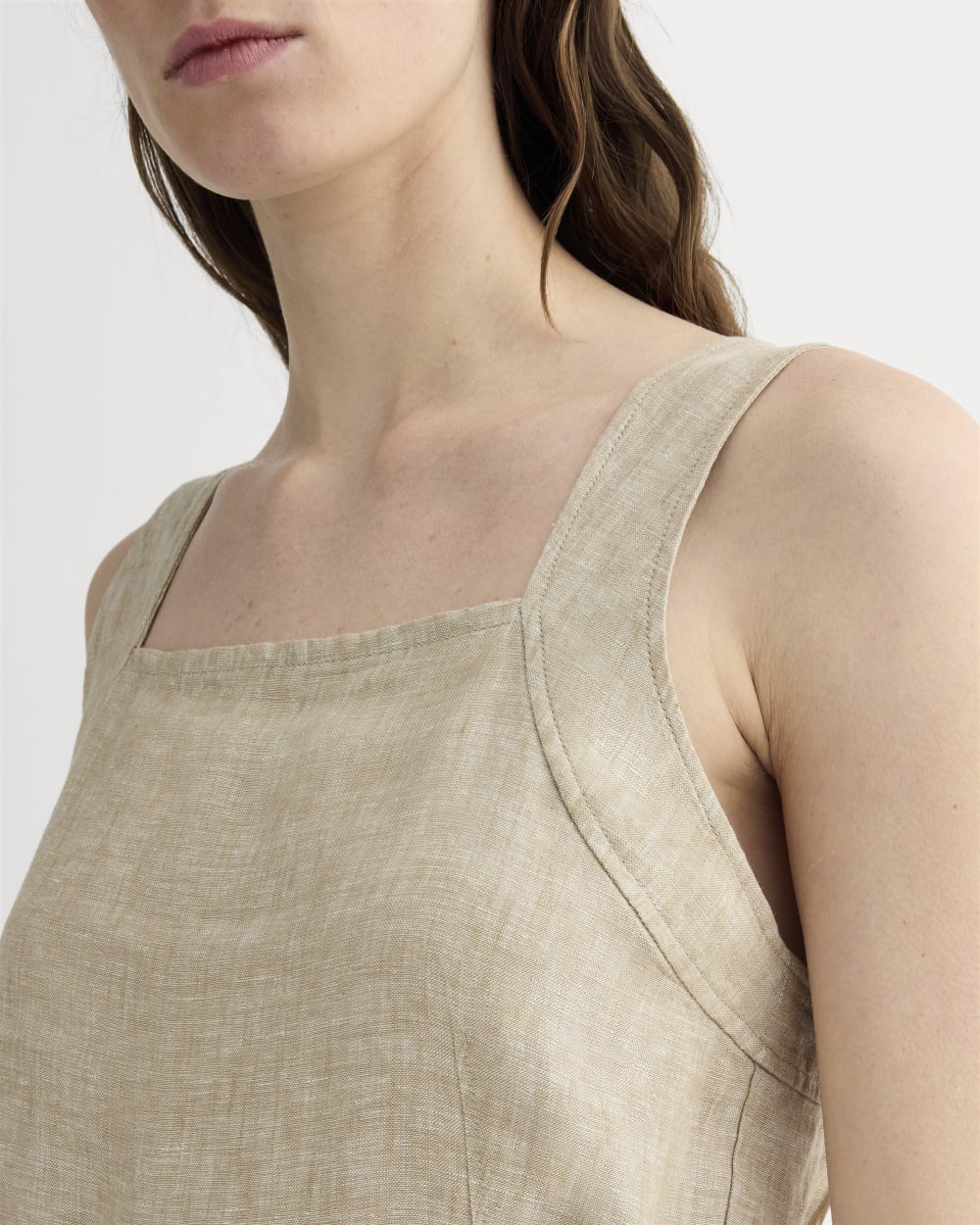 The Utility Coverall in Linen | Cornstalk Chambray - Image 4
