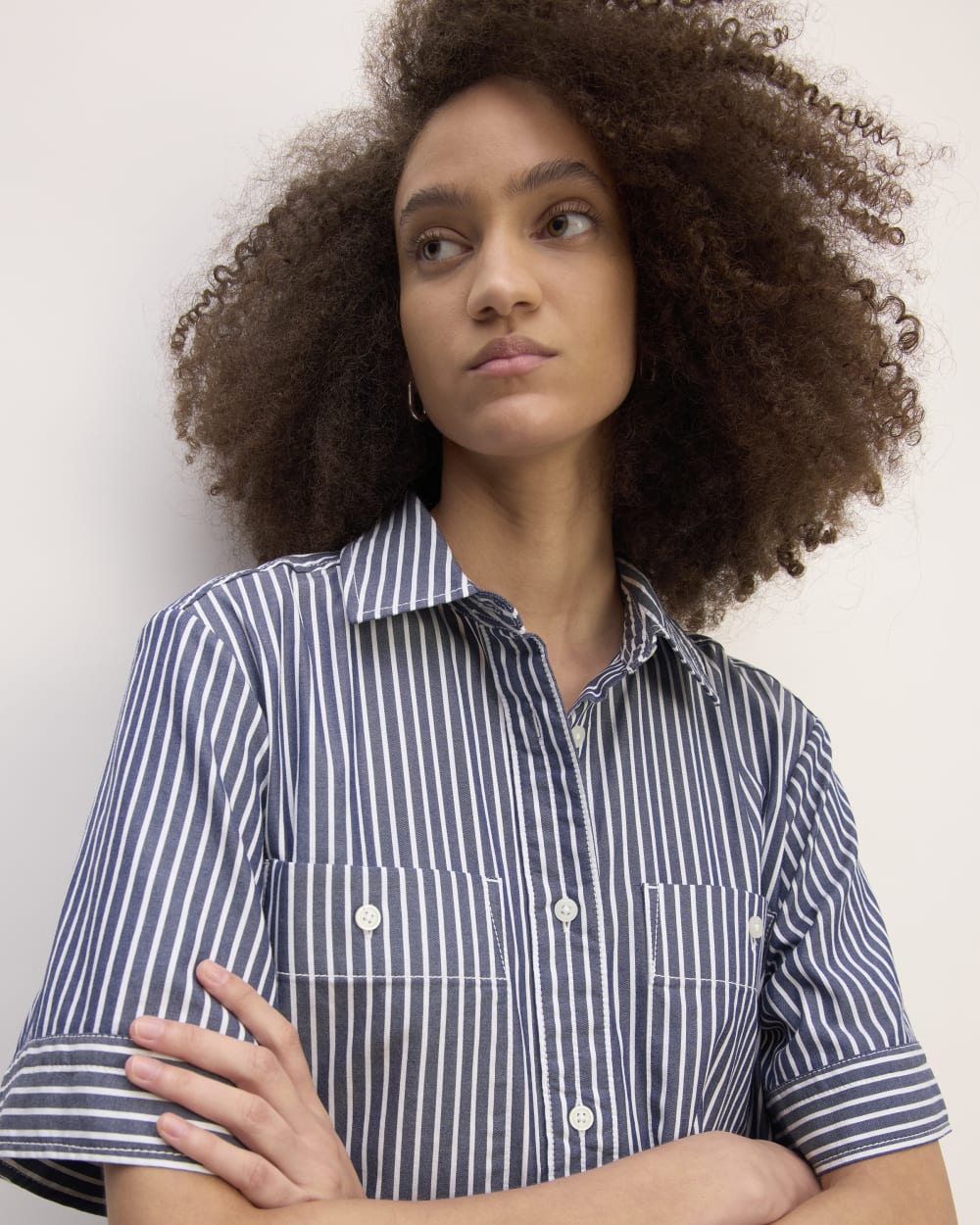 The Daytripper Dress | Dark Navy / White - Image 4